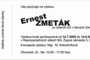 Ernest Zmeták – Zo zbierok GU v Nových Zámkoch